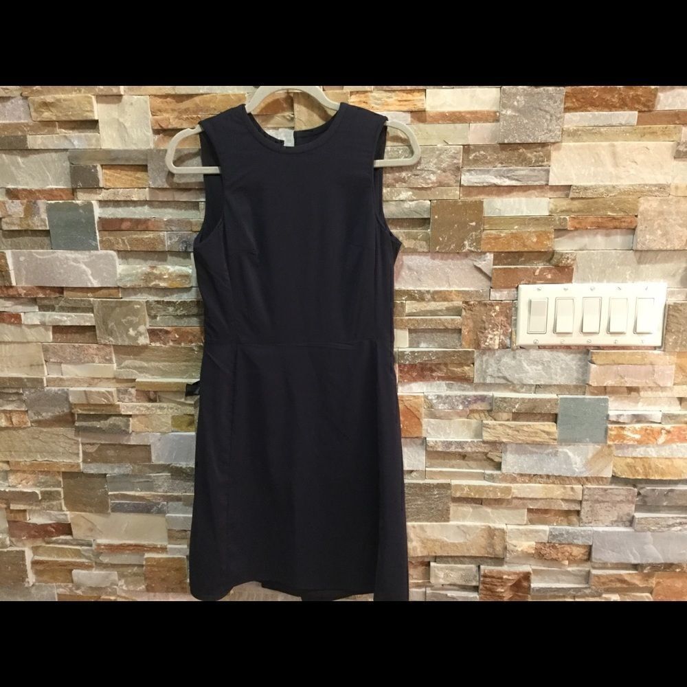 TORY BURCH ERIN SLVLS CREPE DRESS - Picture 4 of 8